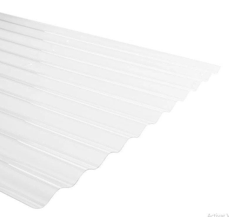 PLANCHA POLICARBONATO STANDAR 2.00 MT. NATURAL